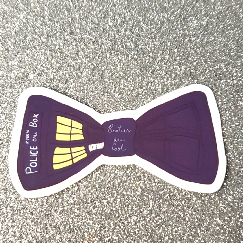 10/$10 DR. WHO Tardis waterproof sticker TV Show